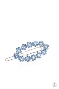 Paparazzi Gorgeously Garden Party - Blue Hair Accessory