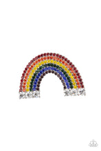 Load image into Gallery viewer, Paparazzi Somewhere Over The RHINESTONE Rainbow - Multi Hair Accessory
