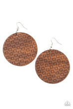 Load image into Gallery viewer, Paparazzi WEAVE Me Out Of It - Brown Earring
