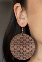 Load image into Gallery viewer, Paparazzi WEAVE Me Out Of It - Brown Earring
