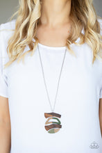 Load image into Gallery viewer, Paparazzi A WOODWORK In Progress - Green Necklace
