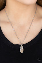 Load image into Gallery viewer, Paparazzi Prismatically Polished - White Necklace
