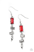 Load image into Gallery viewer, Paparazzi Modern Day Artifact - Red Earrings
