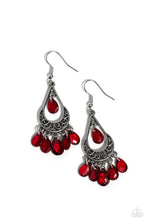 Load image into Gallery viewer, Paparazzi Beachside Ballroom - Silver Earrings
