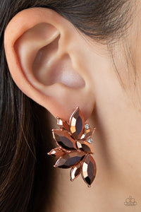 Paparazzi Instant Iridescence - Copper Earring