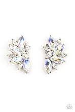 Load image into Gallery viewer, Paparazzi Instant Iridescence - White Earrings
