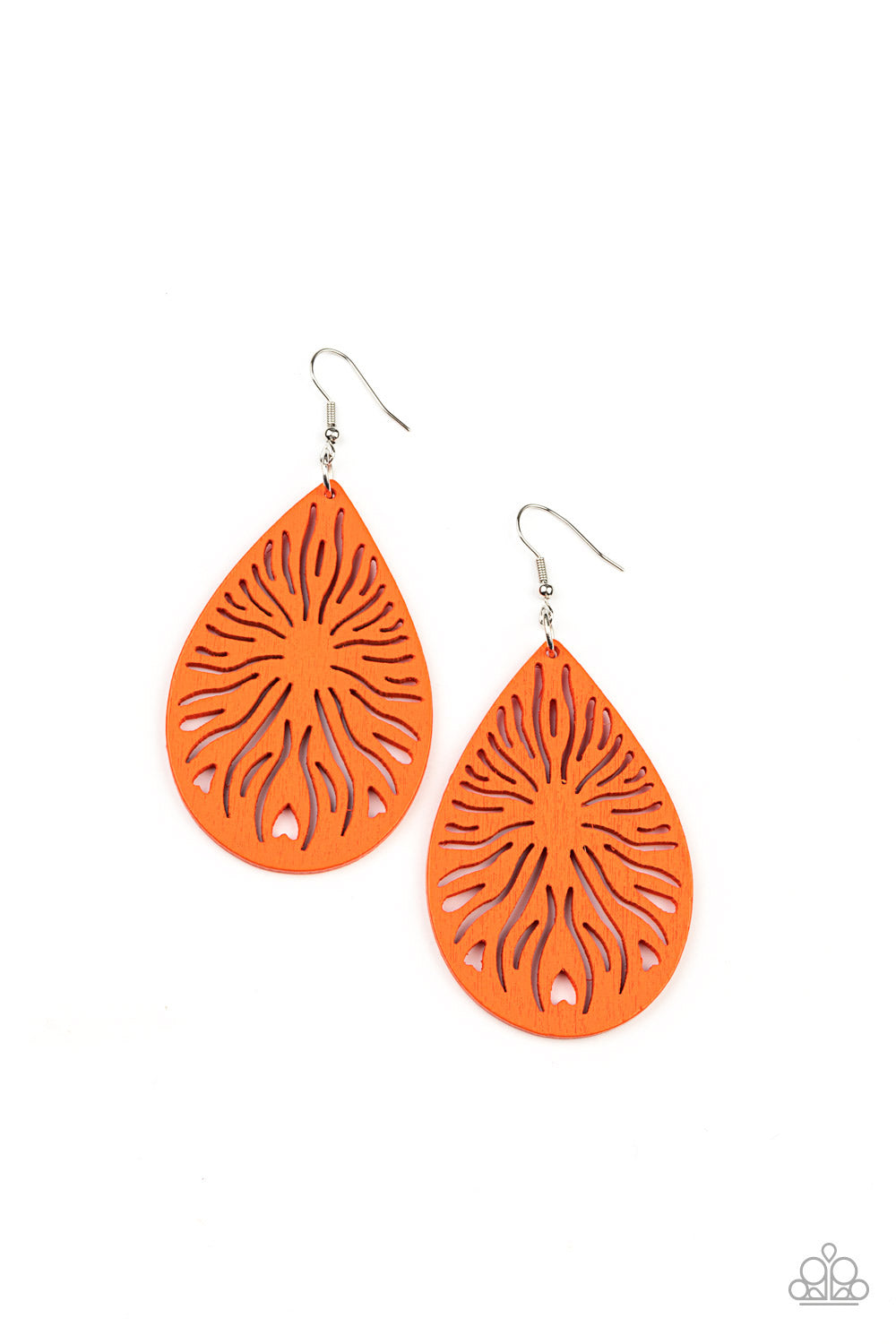 Paparazzi Sunny Incantations - Orange Earrings