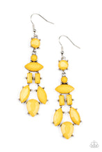 Load image into Gallery viewer, Paparazzi Visually Vivacious - Yellow Earring

