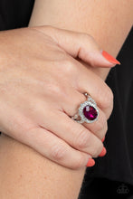 Load image into Gallery viewer, Paparazzi Oval Office Opulence - Pink Ring
