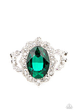 Load image into Gallery viewer, Paparazzi Oval Office Opulence - Green Ring
