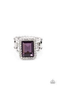 Paparazzi Glamorously Glitzy - Purple Ring