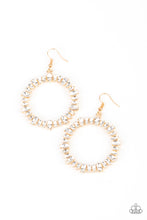 Load image into Gallery viewer, Paparazzi Glowing Reviews - Gold Earring
