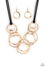 Load image into Gallery viewer, Paparazzi Spiraling Out of COUTURE - Gold

