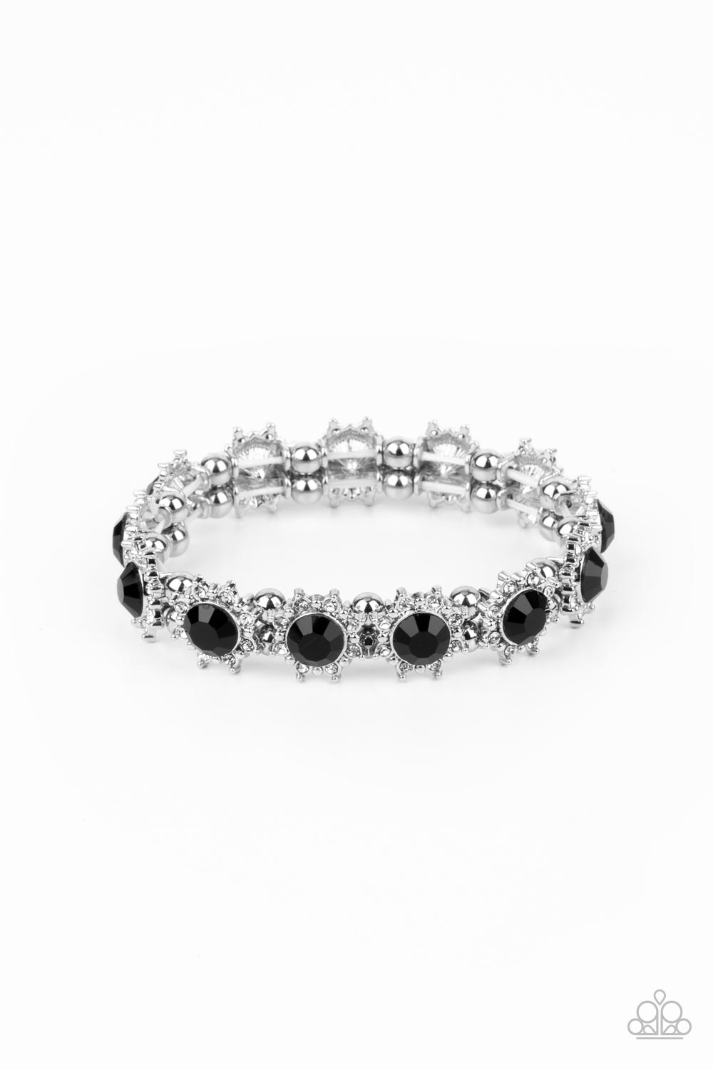 Paparazzi Prismatic Palace - Black Bracelet