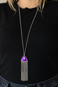 Paparazzi Proudly Prismatic - Pink Necklace