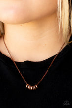 Load image into Gallery viewer, Paparazzi Dainty Dalliance - Copper Necklace
