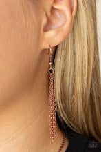 Load image into Gallery viewer, Paparazzi Dainty Dalliance - Copper Necklace
