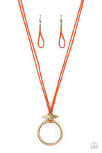 Load image into Gallery viewer, Paparazzi Noticeably Nomad - Orange Necklace
