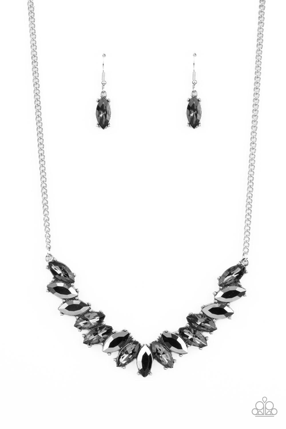 Paparazzi Galaxy Game-Changer - Silver Necklace