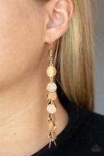 Load image into Gallery viewer, Paparazzi Game CHIME - Gold Earring
