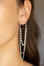 Load image into Gallery viewer, Paparazzi Vintage VIP - White Earring
