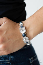 Load image into Gallery viewer, Paparazzi Regal Reminiscence - Blue Bracelet
