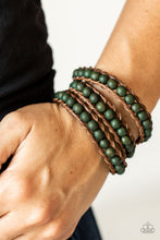 Load image into Gallery viewer, Paparazzi Pine Paradise - Green Bracelet
