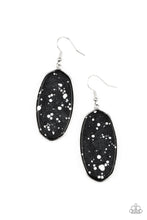 Load image into Gallery viewer, Paparazzi Stone Sculptures - Black Earrings
