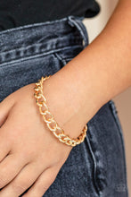 Load image into Gallery viewer, Paparazzi Rebel Radar - Gold Bracelet
