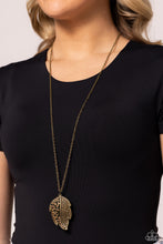 Load image into Gallery viewer, Paparazzi A Mid-AUTUMN Nights Dream - Brass Necklace
