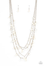 Load image into Gallery viewer, Paparazzi Vintage Virtuoso - White Necklace
