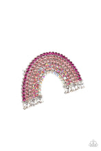 Load image into Gallery viewer, Paparazzi Somewhere Over The RHINESTONE Rainbow - Pink
