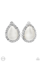 Load image into Gallery viewer, Paparazzi Downright Demure - White Earring

