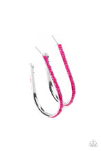 Load image into Gallery viewer, Paparazzi Beaded Bauble - Pink Earring
