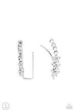 Load image into Gallery viewer, Paparazzi Flowery Finale - White Earrings
