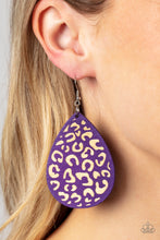 Load image into Gallery viewer, Paparazzi Suburban Jungle - Purple Earrings
