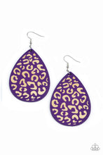 Load image into Gallery viewer, Paparazzi Suburban Jungle - Purple Earrings
