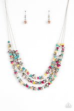 Load image into Gallery viewer, Paparazzi Placid Pebbles - Multi Necklace
