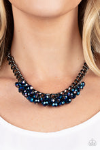 Load image into Gallery viewer, Paparazzi Galactic Knockout - Blue Necklace
