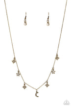 Load image into Gallery viewer, Paparazzi Cosmic Runway - Brass Necklace
