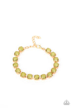 Load image into Gallery viewer, Paparazzi Dreamy Debutante - Green Bracelet
