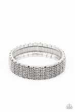 Load image into Gallery viewer, Paparazzi The GRIT Factor - Silver Bracelet
