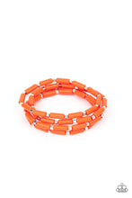 Load image into Gallery viewer, Paparazzi Radiantly Retro - Orange Bracelet
