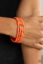 Load image into Gallery viewer, Paparazzi Radiantly Retro - Orange Bracelet
