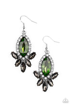 Load image into Gallery viewer, Paparazzi Serving Up Sparkle - Green Earring
