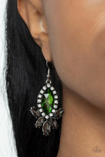 Load image into Gallery viewer, Paparazzi Serving Up Sparkle - Green Earring
