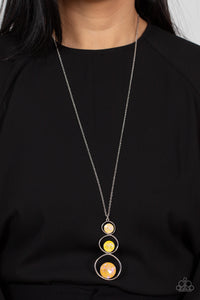 Paparazzi Celestial Courtier - Yellow Necklace