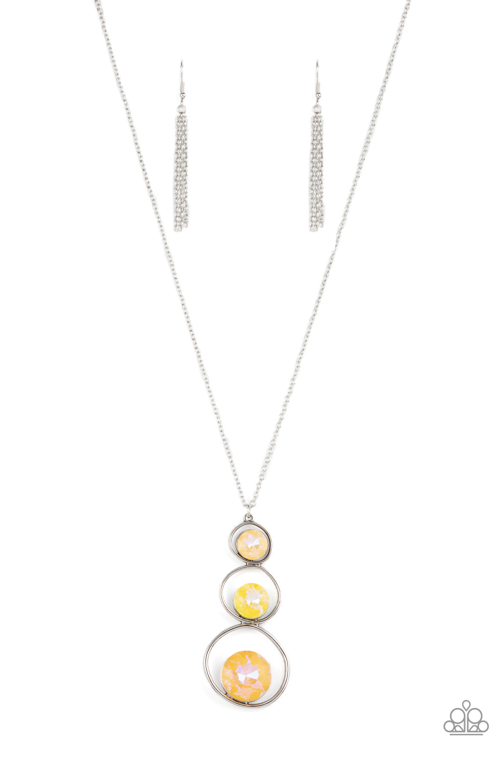 Paparazzi Celestial Courtier - Yellow Necklace