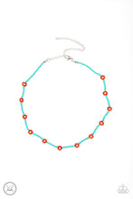 Load image into Gallery viewer, Paparazzi Colorfully Flower Child - Blue Necklace
