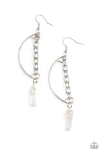 Load image into Gallery viewer, Paparazzi Yin to My Yang - White Earrings
